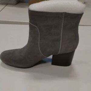 AEROSOLES Gray Heeled Boots